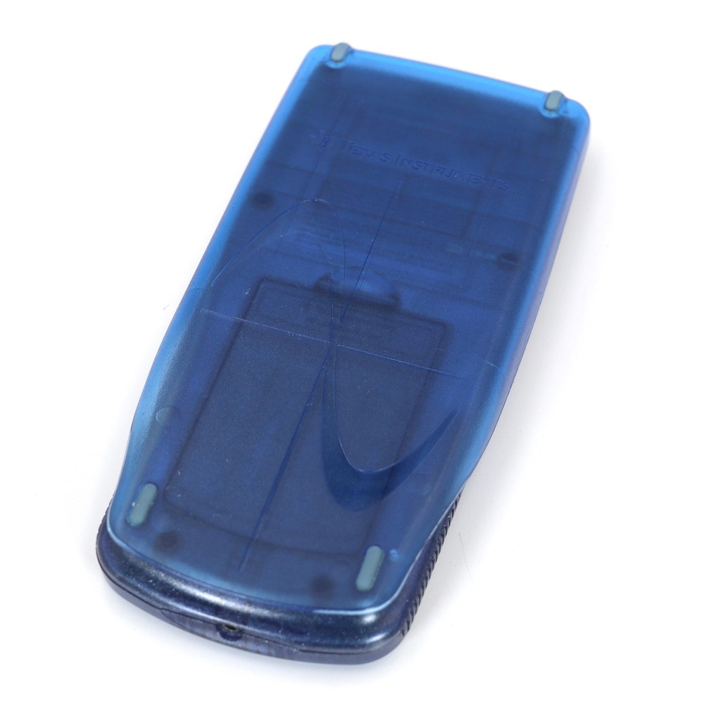 Texas Instruments TI-83 Plus Graphing Calculator Blue Translucent School Math - Picture 8 of 9